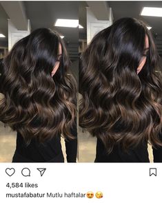 Dark Brunette Chocolate Balayage, Professional Hair Pictures, Dark Balayage On Black Hair, Chocolate Brown Balayage On Dark Hair, Espresso Martini Balayage, Espresso Balayage On Black Hair, Dark Chocolate Balayage Black Hair, Chocolate Bayalage Hair Dark Brown, Low Lights For Brown Hair Dark