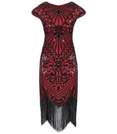 PRICES MAY VARY. High Quality Material-This elegant Great Gatsby-inspired dress for women is made from a blend of polyester and soft mesh fabric. Adorned with fringes, beads, and sequins, it combines comfort with a touch of glamour. Elegant Design-This 1920s cocktail dress showcases a round neckline and cap sleeves. The flowing fringes elegantly cascade past your knees, swaying with each movement to create a beautifully flattering silhouette. Versatile Elegance - Ideal for Great Gatsby-themed pa 1920s Party Dress, Gatsby Inspired Dress, 20s Costume, Rumba Dance, Great Gatsby Themed Party, Fringed Dress, 1920s Women, 1920s Party, Gatsby Themed Party