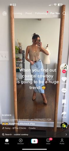 Coastal Cowboy Aesthetic, Classy Cowgirl Outfits, Coastal Cowboy, Spring Summer Capsule Wardrobe, Classy Cowgirl, Cowboy Aesthetic, Elegant Outfit Classy, Nashville Outfits, Western Style Outfits