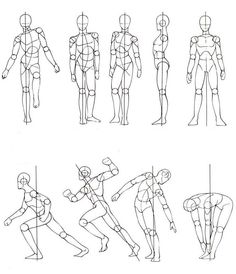 an image of a man doing different poses