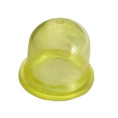 a yellow plastic object on a white background