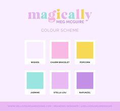 the color scheme for this website is bright, colorful and has many different colors to choose from