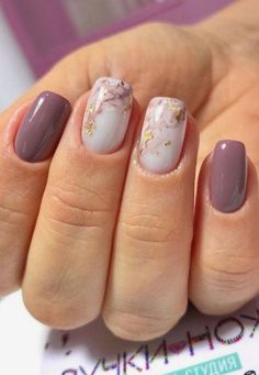 We've compiled a list of the greatest gel nail designs and colors for every skin tone; explore styles that best complements your complexion. Mauve Nails, Marble Nail Designs, Nail Art For Beginners, Nail Colour, Marble Art, Gel Nail Designs, Heart Nails, Accent Nails