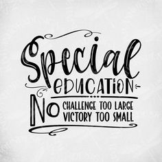 the words social education and no victory to small people