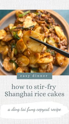 Shanghai rice cakes with pork and bok choy Cake Noodle Recipe, Ding Tai Fung, Asian Baking, Cakes At Home, Nian Gao, Paid Partnership, Soup Dumplings