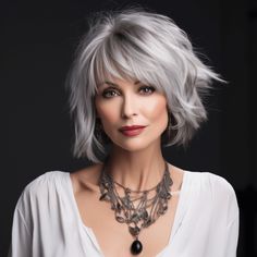 26 Trending Hush Cut Hair Ideas for 2023 Hush Cut, Gorgeous Gray Hair, Cut Hair, Short Hair Haircuts, Cortes De Cabello, Hair Today, Gray Hair, Great Hair