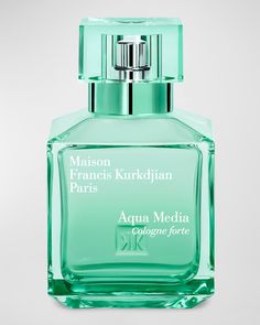 Top Notes: Verbena Accord, Bergamot from Italy Heart Notes: Sweet Fennel, Hedione Base Notes: Woody Musks | Francis Kurkdjian Aqua Media Cologne Forte, 2.3 oz. Perfume Ads, Rainbow Prism, After Sun, Fragrance Design, Final Touch, New Fragrances, Womens Fragrances, Floral Notes