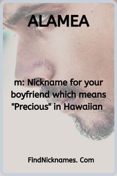 a man's face with the caption that reads, i ame m nikanme for your boyfriend which means precious