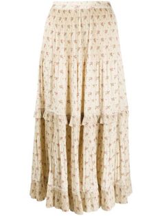 POLO Ralph Lauren NWT $298 Jaclyn Floral Pleated Satin Ruffled Skirt Sz.10 | eBay Ralph Lauren Flowy Summer Skirt, Chic Relaxed Tiered Skirt, Elegant Tiered Relaxed Skirt, Chic Spring Pleated Skirt With Ruffles, Chic Pleated Ruffle Skirt For Spring, Chic Ruffled Pleated Skirt For Spring, Chic Pleated Flared Skirt With Ruffles, Chic Pleated Tiered Bottoms, Chic Ruffled Pleated Flared Skirt