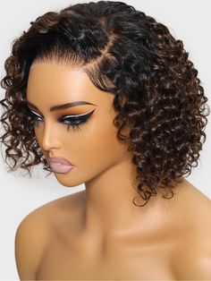 Invisible Lace Wig, Glueless Wigs Black Women, Bob Curly Hairstyles, Short Curly Bob Wig, Best Lace Wigs, Curly Bob Wig, Black Hair Updo Hairstyles, Bob Cut Wigs, Wig Material