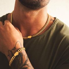 24H REA SPECIAL - VVS Gold Cuban Bundle - 70 % RABATT 
Största rabatten du hittar någonstans på hiphopsmycken av hög kvalitet! Få din kubanska kedja & GRATIS kubanska armband till 76 % RABATT! Kostade 175 USD   Nu endast 65 USD Under en begränsad tid!  
Gratis leverans över hela världen och garanti ingår 

>Vattentät/svettsäker

Basmaterial: Koppar

>Gratis armband ingår

Armbandets bredd: 8"


Varumärke: VVS Jewelry

Kedjan och armbandets bredd: 8 mm
>



VVS Hip Hop-smycken av högsta kvalitet Starboy Aesthetic, Ideal Male Body, Jewelry Pics, Cuban Style, Mens Chain, Cuban Bracelet, Mens Silver Jewelry, Necklaces For Men, Mens Chain Necklace