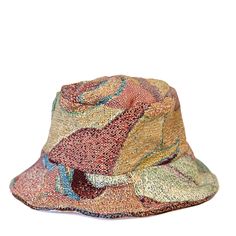 Multicolor Short Brim Cloche Hat For Beach, Handwoven Artisan Hat For Spring, Artisan Handwoven Spring Hat, Adjustable Multicolor Cloche Hat For Beach, Reversible Multicolor Bucket Hat, Reversible Multicolor Wide Brim Bucket Hat, Multicolor Reversible Wide Brim Bucket Hat, Multicolor Cloche Hat With Short Brim For Summer, Summer Multicolor Cloche Hat With Short Brim