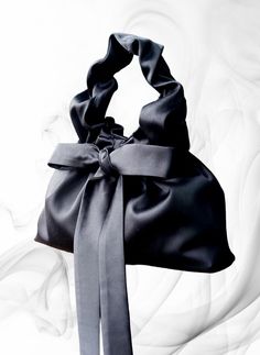 Elegant Black bag for formal event, Satin Bow clutch,Perfect Handmade Event Party Accessories, Small and big black purse, Gift for her I invite you to check out this charming handbag for women, which is made of exquisite satin (satin) and is designed to emphasize your unique beauty and elegance.  This handbag is ideal for those who value quality and style.  Features:  * Material: satin (satin)  * Fastener: metal button fastener   * Dimensions: width 23 cm / 9 inches, height 18 cm / 7 inches (wit Luxury Nylon Bag For Formal Occasions, Chic Pouch Evening Bag, Black Shoulder Evening Bag For Party, Black Evening Shoulder Bag For Parties, Black Party Shoulder Evening Bag, Chic Evening Gift Bag, Elegant Black Handheld Shoulder Bag, Elegant Shoulder Bag With Dust Bag For Gift, Black Pouch Shoulder Bag For Party