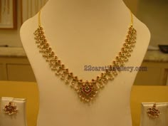 Light Weight Short Necklace Gold, Mini Haram Gold, Mini Haram Gold Designs, Mini Haram Gold Designs Latest, Light Weight Gold Necklace, Short Necklace Gold, Mini Haram