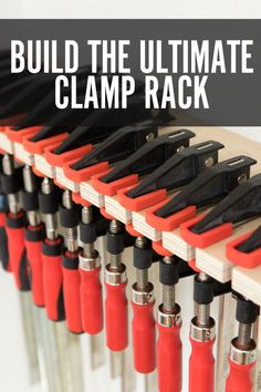 the ultimate guide to build the ultimate clamp rack