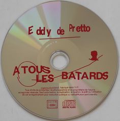 a cd with the words atous des batards on it's disc cover