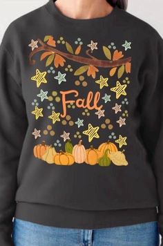 Ask me for personalize if you need :) also you can edit in a link if you want :) Cute Black Fall Sweater, Cute Black Sweater For Fall, Cute Black Crew Neck Sweater, Cute Black Fall Sweatshirt, Cute Graphic Print Sweater For Fall, Cute Black Sweatshirt For Fall, Ask Me, Halloween Shopping, Printed Items