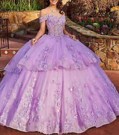 Great shopping ideas for Luxury Quinceanera Dresses Off The Shoulder Appliques Sweet 16 Party Prom Gowns, Dresses Lavender Quince Dress, Light Purple Quinceanera Dresses, Purple Quince Dress, Quinceanera Dresses Off The Shoulder, Lavender Quinceanera Dresses, Puffy Prom Dresses, Off Shoulder Corset, Purple Quinceanera Dresses, Quinceñera Dresses