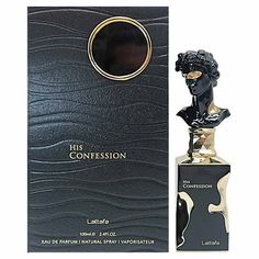 Lattafa His Confession 100ML EDP Spray for Men: Unleash Your Bold Masculinity Lattafa His Confession Eau De Parfum Spray for Men is a striking new fragrance that defines modern masculinity. Perfect for the man who seeks to make an unforgettable impression, this bold scent blends refreshing notes with warm, sensual undertones, creating a versatile and alluring profile. Size: 100 mL. Best Lattafa Perfumes, Scent Blends, Cigars And Whiskey, New Fragrances, Gift List, Fragrances Perfume, The Man, The 100, Spray