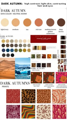 #darkautumn #deepautumn #colorseason #palette Deep Autumn Makeup, Deep Autumn Palette, Autumn Color Palette Fashion, Deep Autumn Color Palette, Autumn Color Palette, Deep Autumn, Dark Autumn, Seasonal Color Analysis, Color Me Beautiful