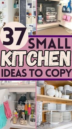 small kitchen storage ideas to copy