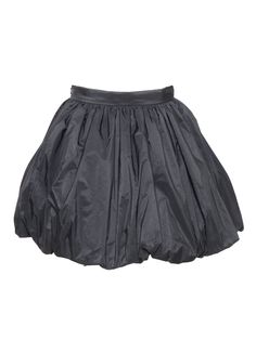 Black taffeta balloon skirt for girls with reinforced waistband.Composition: 100% Polyester Lining 100% Cotton Tulle 100% Polyamide Voluminous Nylon Gathered Skirt, Nylon Full Skirt For Spring, Spring Full Nylon Skirt, Spring Voluminous Taffeta Skirt, Fitted Nylon Gathered Skirt, Full Taffeta Skirt With Lining, Taffeta Pleated Full Skirt, Taffeta Full Pleated Skirt, Full Pleated Taffeta Skirt