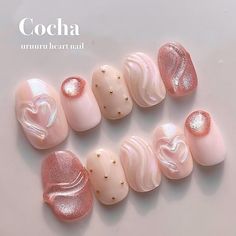 𝐜𝐨𝐜𝐡𝐚 𓂃𓈒𓏸 【𝐧𝐚𝐢𝐥𝐭𝐢𝐩 𝐬𝐭𝐨𝐫𝐞】 | Snow Flower nail… | Instagram French Nails Wedding, Nails Tulip, Nails Heart Design, Nails Vday, Nails Daisy, Nail Instagram, Tulip Nails, Japanese Nail Design, Nails Valentine