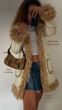 Looks Hip Hop, Afghan Coat, Autumn Outfits, Futurism, Outfit Inspo Fall