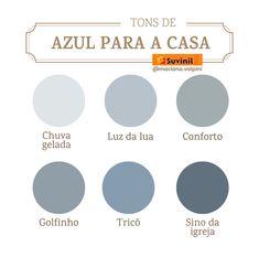 different shades of blue and grey in spanish