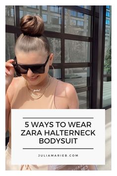 5 WAYS TO WEAR ZARA BODYSUIT Shein Bodysuit, Trendy Girl