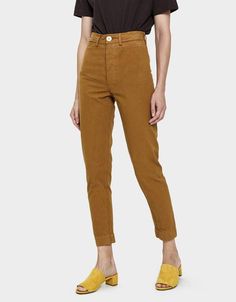 Jesse Kamm Ranger Pant in Tobacco Canvas Pants, Beauty Supplies, Comme Des Garcons Shirt, Corduroy Jeans, Black Crane, Twill Pants, Rachel Comey