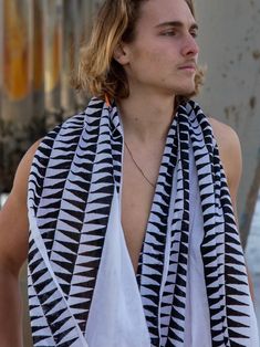 Atlas | Hand-Block Printed Scarf – glorka Bohemian Cotton Scarves One Size, Bohemian Beach Scarf, Bohemian Wrap Scarves For The Beach, Summer Festival Cotton Scarves, Bohemian Wrap Scarf For The Beach, White One Size Beach Scarf, Bohemian Sarong With Traditional Patterns For Beach, White Bohemian Shawl For Beach, White Bohemian Shawl For The Beach