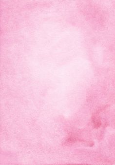 a pink watercolor background with white clouds