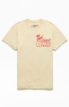 Vintage Cherry Coke T-Shirt Promotional T Shirt Design, Streetwear T Shirt, Vintage Red Shirt With Graphic Print, Vintage Everyday T-shirt With Screen Print, Americana Graphic Tee, Vintage Pink T-shirt With Graphic Design, Red Cherry Print Graphic Tee, Donut Tshirt Design, Vintage Coke Shirt