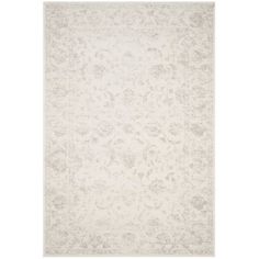 a white and beige rug on a white background