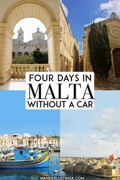 four days in malla without a car