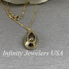 "The pendant pictured is a pear shaped simulated diamond #6884 -Approximate total carat weight: approx. 4.00ctw diamond equivalent -Center Stone Size: 13x9mm - approx. 4.00ct diamond equivalent -Center Stone Shape: pear -Gem Type: simulated diamond -Stone Clarity: VVS1 -Stone Color: D -Moh's Scale: 8.5 hardness -Metal Type and Purity: 14k yellow gold (also shown in 14k white gold) -Setting: bezel set -Chain: delicate 14k gold chain / heavier option with lobster claw available (use dropdown to se Formal Teardrop Bezel Set Jewelry, Pear-shaped Necklace With Bezel Setting For Gift, Pear-shaped Bezel Setting Necklace For Gift, Teardrop Bezel Set Necklace Gift, Classic Teardrop Necklace For Anniversary, Gold Teardrop Jewelry With Bezel Setting, Cubic Zirconia Teardrop Jewelry With Bezel Setting, Teardrop Cubic Zirconia Jewelry With Bezel Setting, Classic Yellow Gold Pear-shaped Drop Necklace