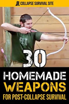 In a last resort survival situation, knowing how to create and utilize homemade weapons can be crucial. Here are 30 homemade weapons. Last Resort