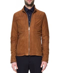 cazadoras de ante para acabar el invierno con estilo Brown Jacket Men, Jacket Suit, Zipper Jacket, Suede Jacket, Zara United States, Long Coat, Blazer Suit, Suede Leather