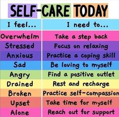 Self Care Today : SelfCareCharts Mental Health Awareness Month, Social Emotional Learning, Self Care Activities, Self Compassion, Health Quotes, Health Awareness