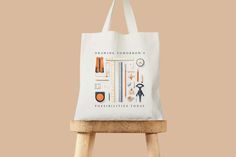 "Carry your creativity wherever you go with our Architect's Tools Tote Bag. This isn't just a bag; it's a canvas for your architectural aspirations. Crafted with precision and style, that pays homage to your love for design and innovation. This 100% cotton bag comes in one size - 15\" x 16\"- perfect for everyday wear. While the canvas material will show off your designs in great colors, it's durable and will last for years. The bag features 20\" handles (made from the same canvas), making it easy to carry even with a week's worth of shopping. .: 100% cotton canvas .: Heavy fabric (12 oz/yd² (406.9 g/m .: Sewn-in label" Architect Tools, Tool Tote Bag, Architect Gift, Gift For Architect, Tool Tote, Web Ideas, Dream Office, Soft Bristle Brush, Limassol