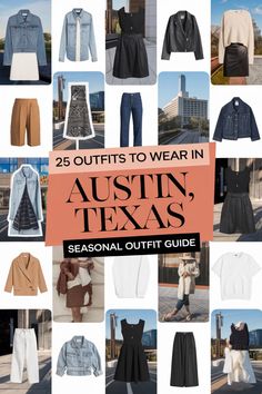 Plan your wardrobe for Austin’s dynamic vibe with 25 seasonal outfit ideas that are both practical and chic.