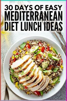 30-Day Mediterranean Diet Meal Plan for Weight Loss