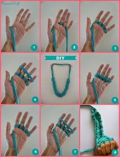 instructions to make an easy bracelet out of beads and chains for the wrist or hand