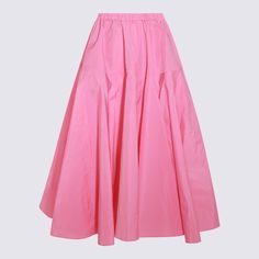 Find PATOU Skirt on Editorialist. Pink skirt from Patou featuring elasticizated waist, flared skirt and midi length.Size Type: WOMAN FR Medieval Dresses, Medieval Dress, Girly Shoes, Sweater Dress Women, Cape Dress, Pink Skirt, Trench Coats Women, Tracksuit Women, Pink Outfit