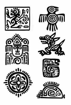 an image of different designs in black and white