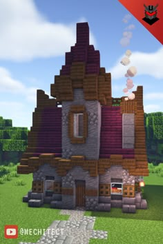 Casa Minecraft Medieval, Medieval Houses Minecraft, Minecraft Astethic, Minecraft House Medieval, Casas Mine, Prepping Survival Emergency Preparedness, Minecraft Medieval Village, Minecraft Survival House, Minecraft Building Designs