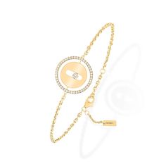 Lucky Move PM Armband, Gelbgold • Diamant von Messika (07540-YG) Gold Diamond Chain, Diamond Chain Bracelet, Luxury Bracelet, Diamond Jewel, Bracelets Gold Diamond, Diamond Chain, Pink Bracelet, Diamond Bracelets, Rose Gold Diamonds