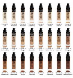 NYX Can't Stop Won't Stop Full Coverage Foundation-CSWSF15.5 Cinnamon 30ml/1oz. Nyx Cant Stop Wont Stop Foundation, Nyx Makeup Products, Makeup Products Foundation, Nyx Products, High Coverage Foundation, Silicone Makeup, Nyx Makeup, Can't Stop Won't Stop, Full Coverage Foundation