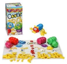 the game is ready to be played with its contents, including bananas and other items